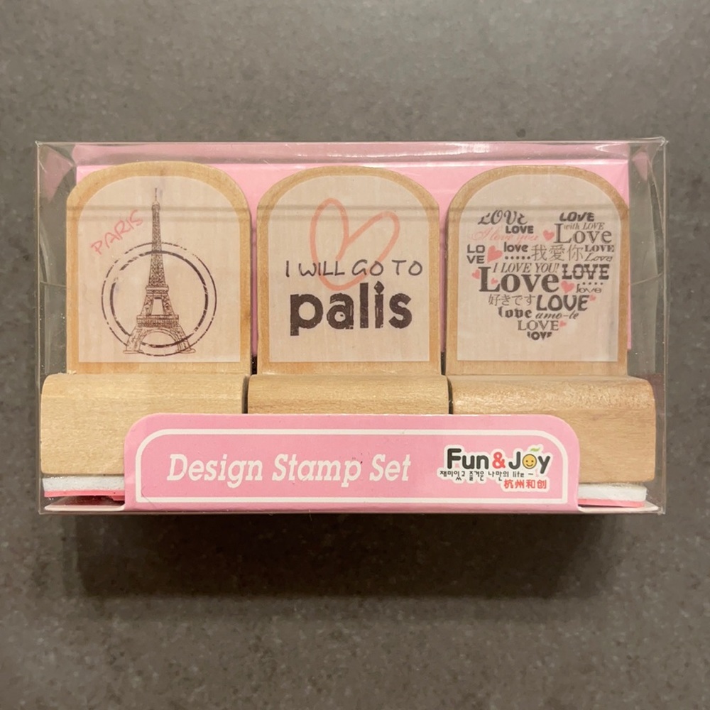Stamp Set- 3 designs
